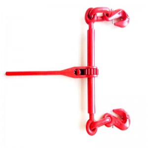 G80 Drop Forged European Ratchet Load Binder med säkerhetskrokar