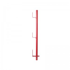 Platta skyddsräcke System Säkerhetsskydd Skydd Rail Rail Clamp
